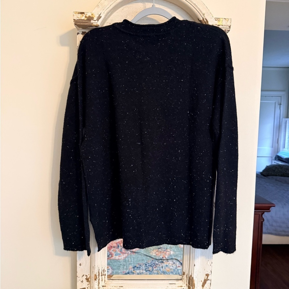 DKNY Jeans Women's Black Knit Sweater Size Large - Picture 5 of 7